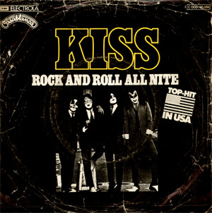 , #Con i KISS, I want to Rock &#8216;n Roll all nite