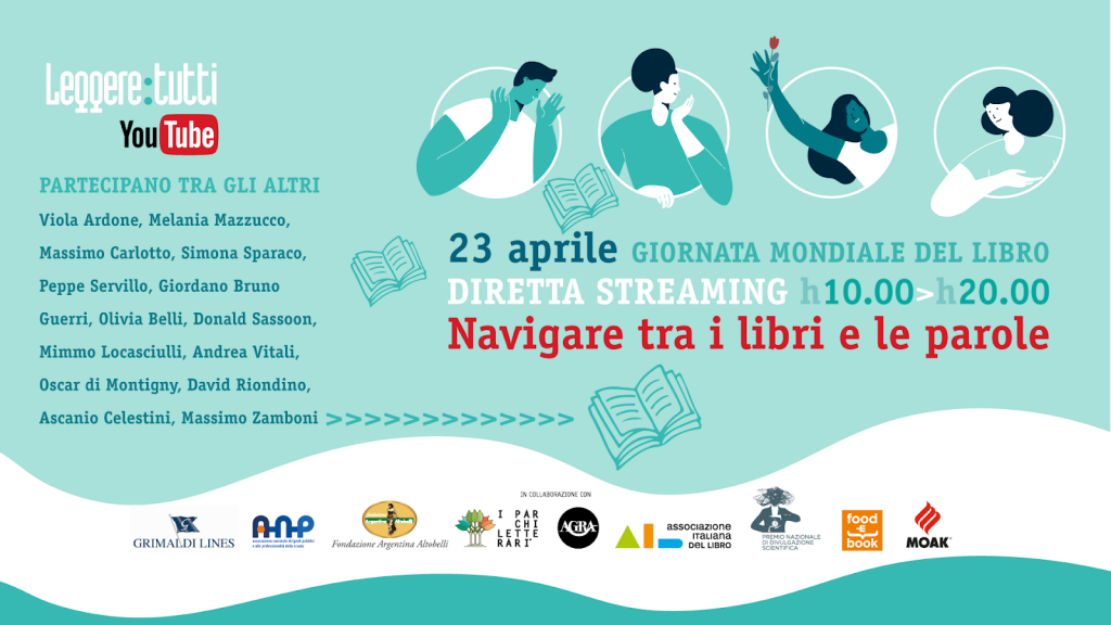 , NAVIGARE TRA I LIBRI E LE PAROLE: la maratona culturale per la Giornata Mondiale del Libro
