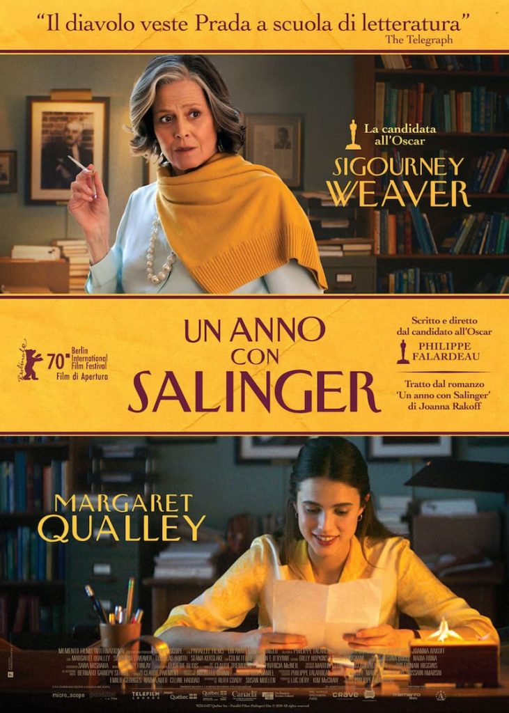 Recensione film Un anno con Salinger, #Un anno con Salinger, viaggio nel tempo e nella letteratura