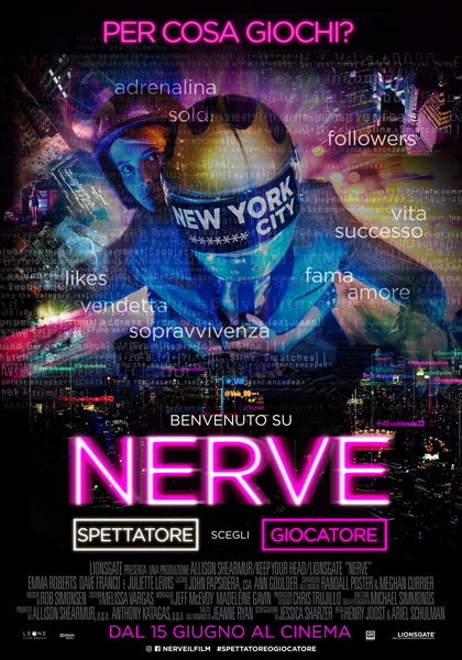 #Nerve: dollari, smartphone e tanti tanti neon